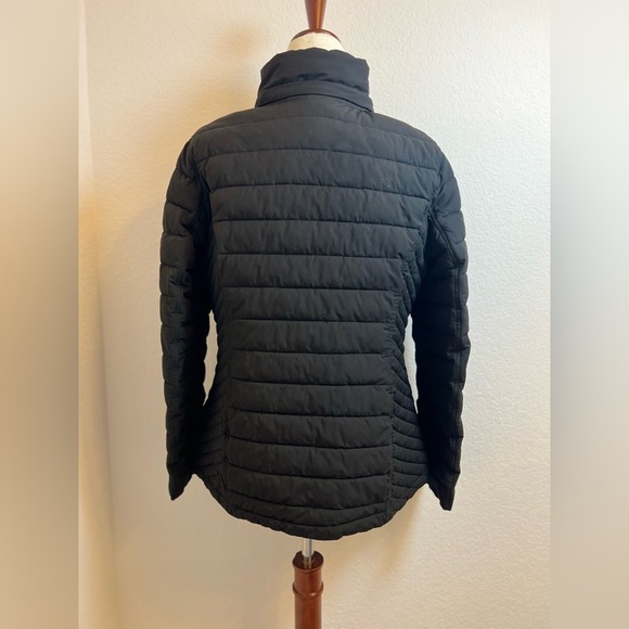 Nautica Women's Black Hooded Puffer jacket Size XL - Picture 7 of 10